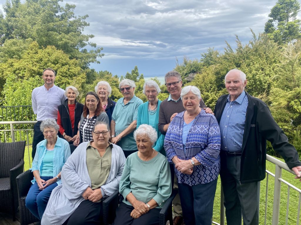 Members of the Blockhouse Bay Senior Citizens & District Association with Well Foundation CE Tim Edmonds (far right) and staff from local GP practices involved with the new KARE project.