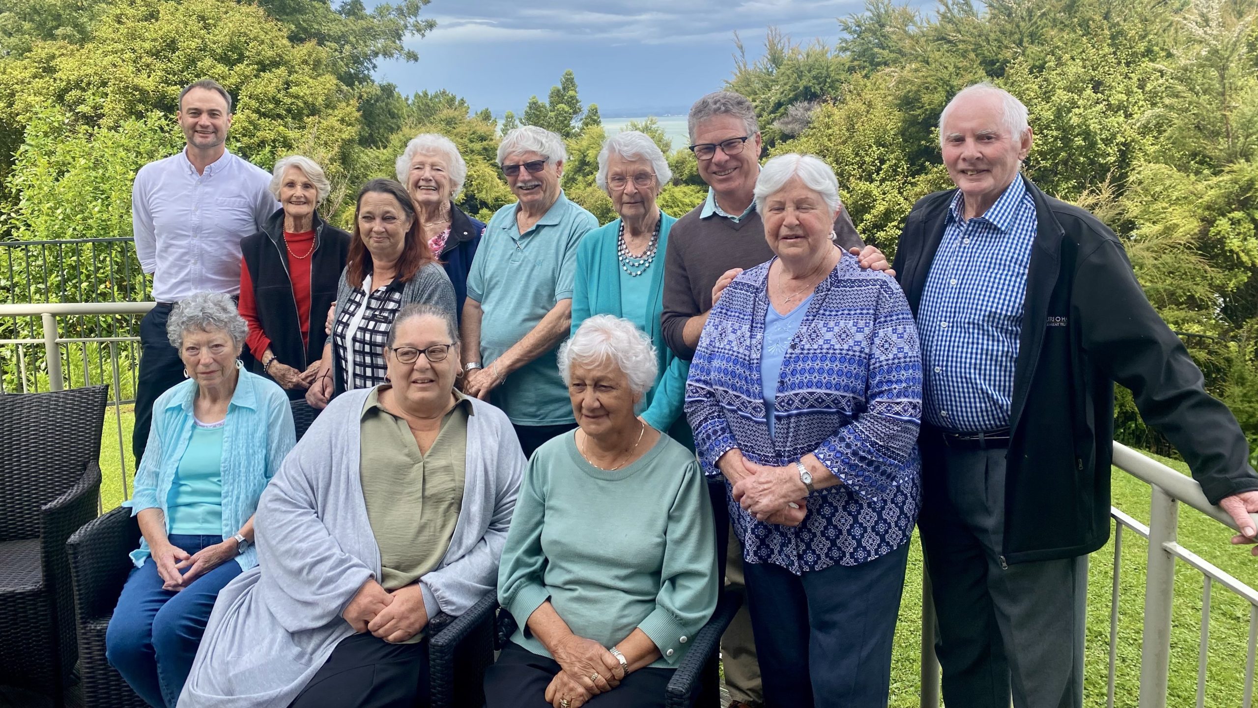 Members of the Blockhouse Bay Senior Citizens & District Association with Well Foundation CE Tim Edmonds (far right) and staff from local GP practices involved with the new KARE project.